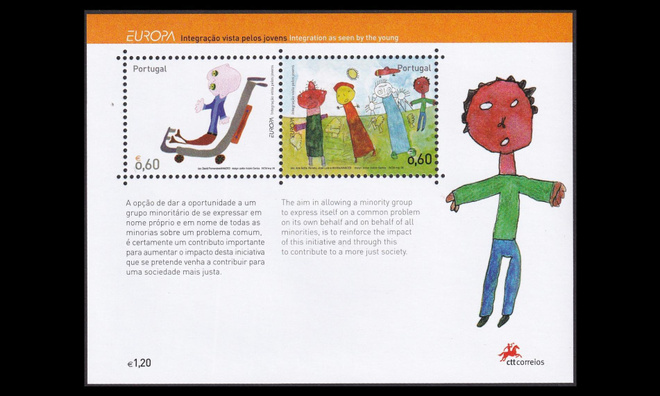 Portugali 3048-9BL238 ** Europa integraatio (2006)