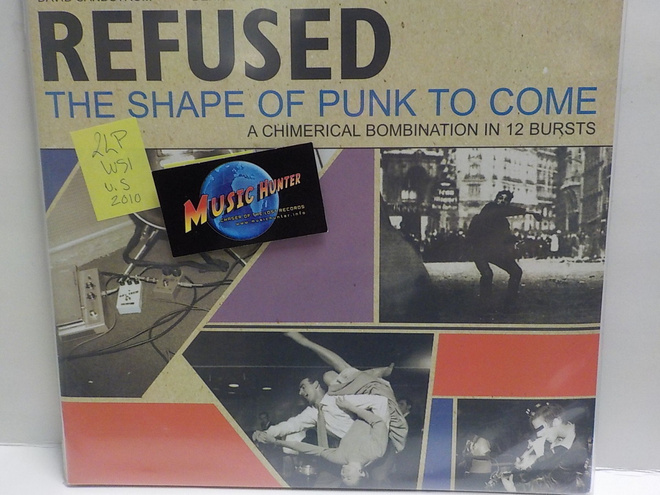 REFUSED - THE SHAPE OF PUNK TO COME - UUSI 2 LP