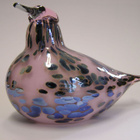 Oiva Toikka iittala RUBIROOSA Unique day bird - pikkukuva 2