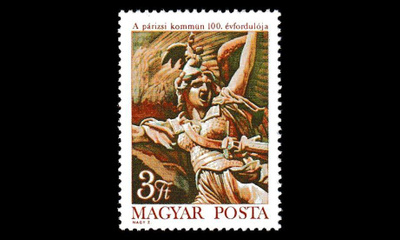 Unkari 2658 ** Pariisin kommuunista 100v (1971)