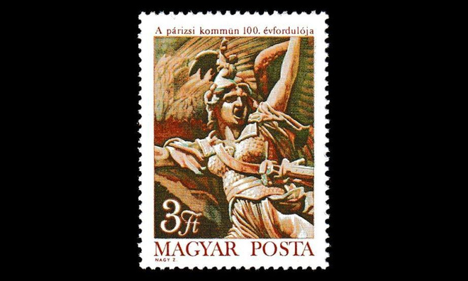 Unkari 2658 ** Pariisin kommuunista 100v (1971)