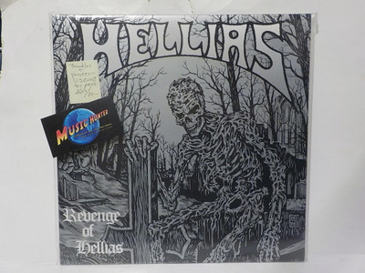 HELLIAS - REVENGE OF HELLIAS 2008 USA 1ST PRESS EX+/M- LP