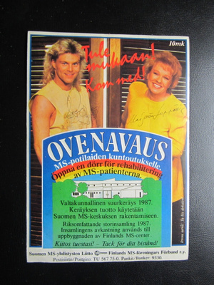 RESSU REDFORD MARJATTA LEPPÄNEN TARRA VUODELTA 1987