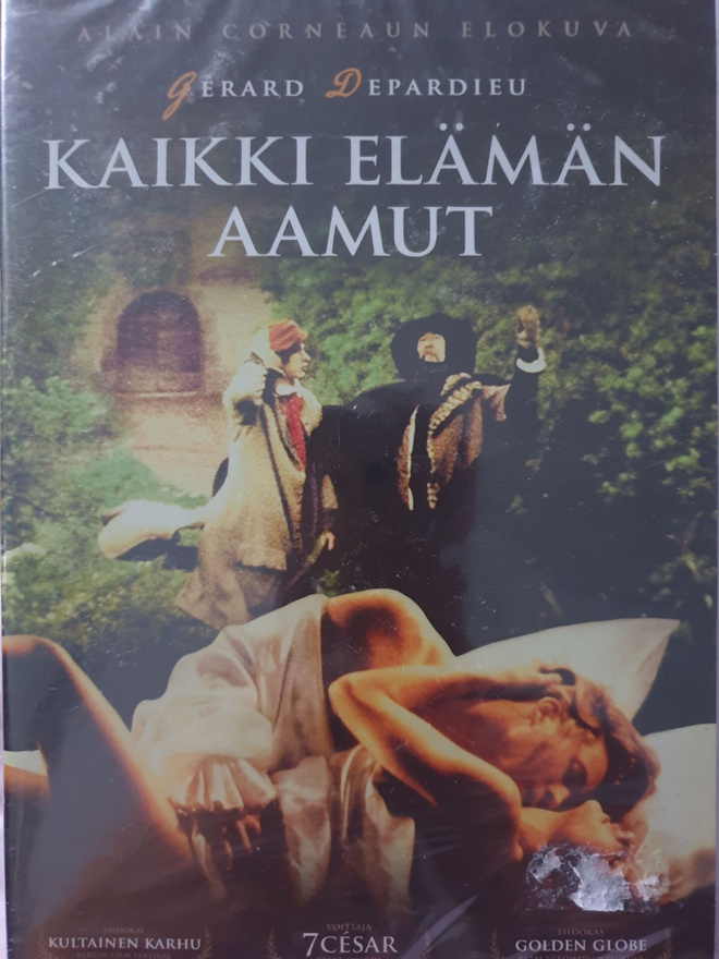 Kaikki elämän aamut DVD Gerard Depardieu UUSI