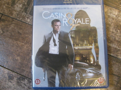 007 - Casino Royale (Blu-ray) *uusi*