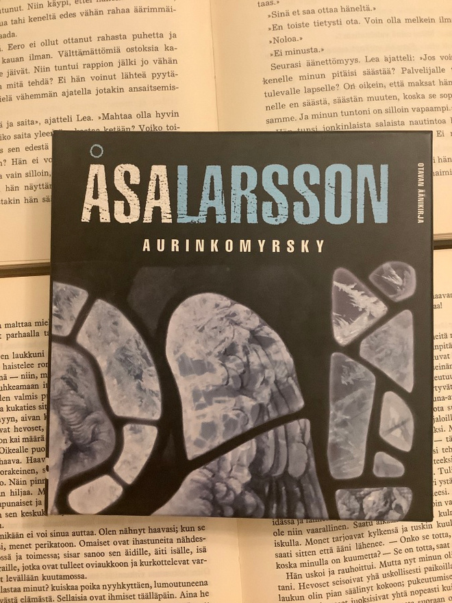Åsa Larsson - Aurinkomyrsky (äänikirja, CD)