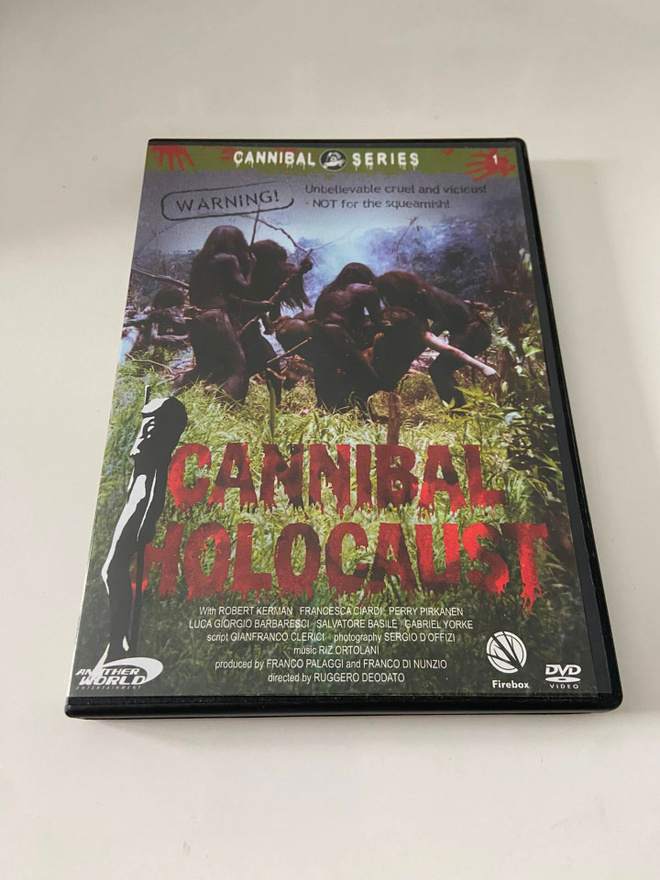 Cannibal holocaust DVD