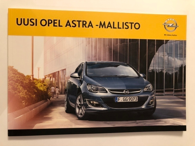 Myyntiesite - Opel Astra  - 12/2012