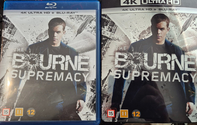 The Bourne Supremacy (4K Ultra HD + Blu-ray) -Blu-Ray