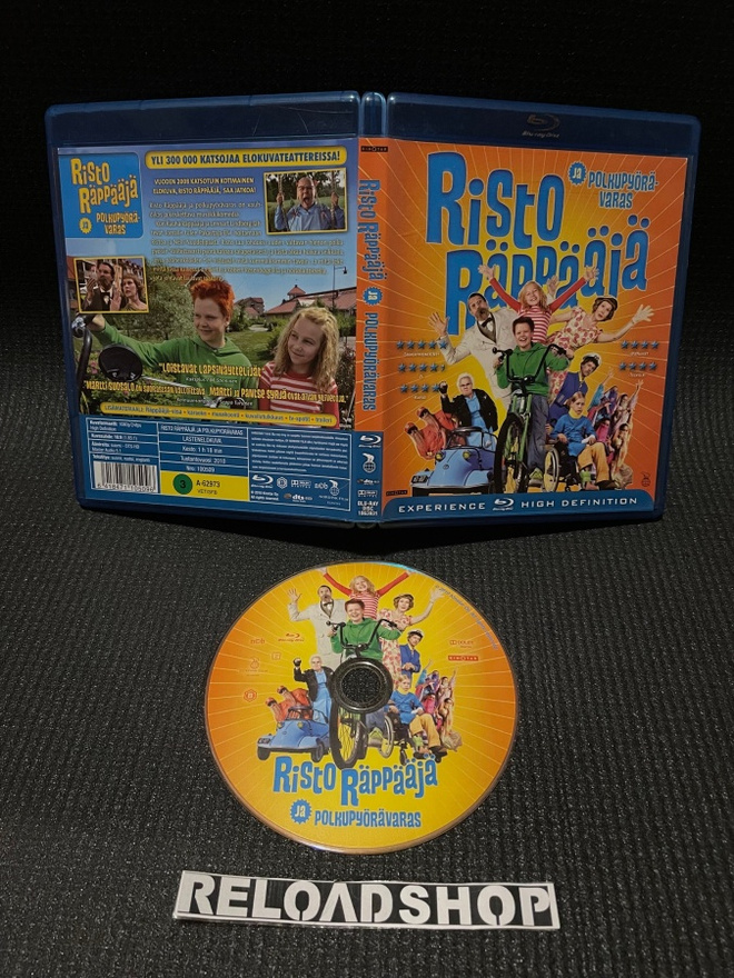 Risto Räppääjä ja polkupyörävaras (2010) BLU-RAY