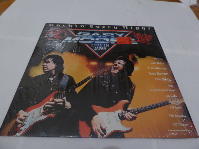GARY MOORE - Rockin' Every Night - Live In Japan LP 1986