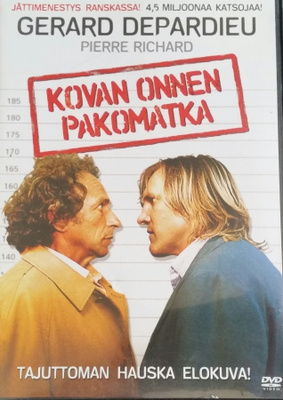 Kovan onnen pakomatka -DVD