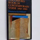The Oxford book of contemporary verse, 1945-1980 - pikkukuva 1