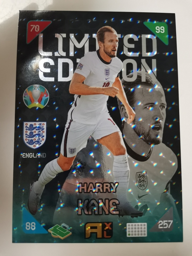 Panini Euro 2020 Limited Edition Harry Kane Xxl