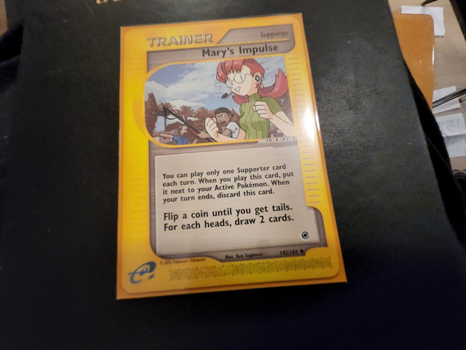 Mary's Impulse (EX 142) Expedition Base Set card uncommon