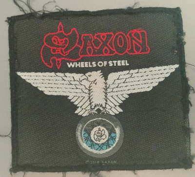 Saxon : Wheels of Steel - hihamerkki