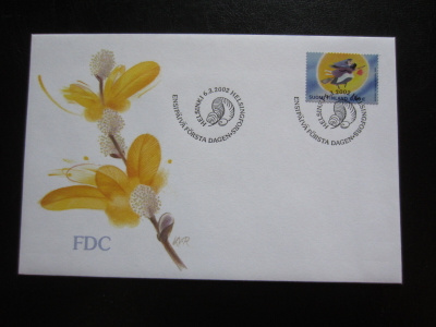 FDC 2002 Pääsiäinen