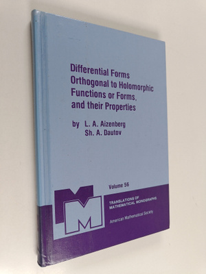 L. A. Aizenberg : Differential forms orthogonal to holomo...