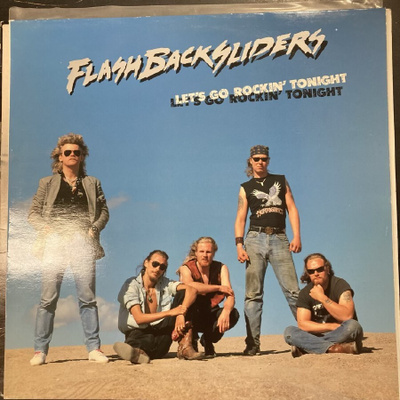 Flashbacksliders - Let's Go Rockin' Tonight (FIN/1990) LP