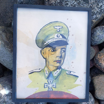 Saksalainen upseeri 1945 German Officer Original