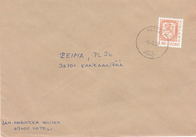 Postileima, Satelliittileima  VETELI