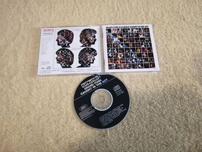 GRAND FUNK RAILROAD - Caught In The Act CD