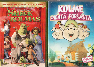 2 KPL DVD ELOKUVIA