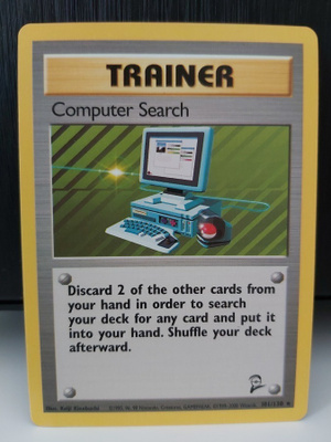 Pokemon kortti Computer Search Base set 2 rare