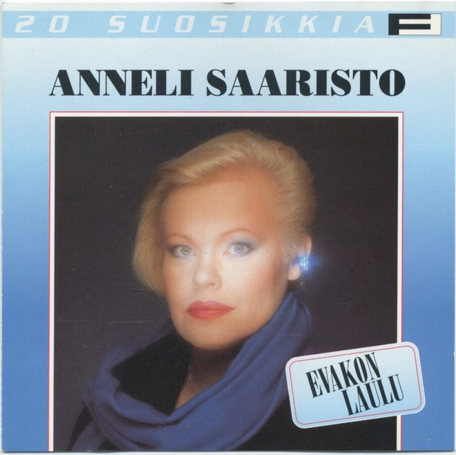 ANNELI SAARISTO: Evakon Laulu – 20 suosikkia MINT! - CD 1996