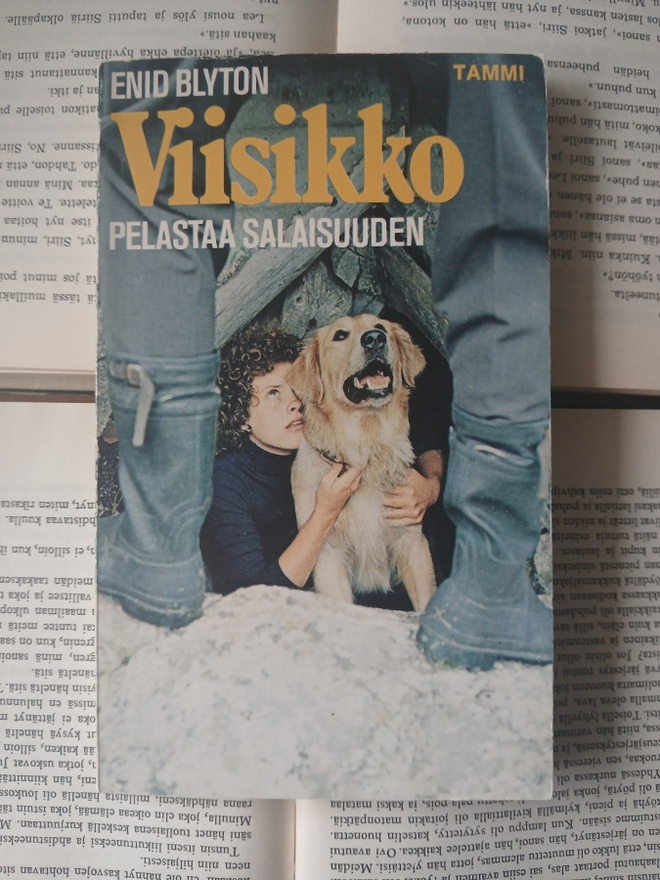 Enid Blyton - Viisikko pelastaa salaisuuden (nid.)