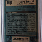 Jari Kurri 1981-82 Topps Rookie - pikkukuva 2