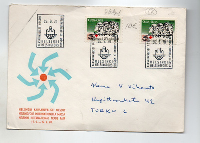 Helsinki: Kv messut(erikoisleima 25.9.1970)