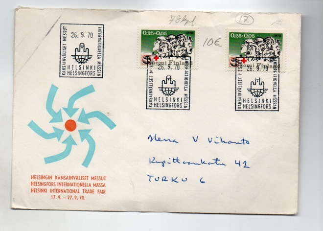 Helsinki: Kv messut(erikoisleima 25.9.1970)