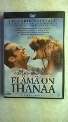 As Good As It Gets - Elämä On Ihanaa DVD Egmont