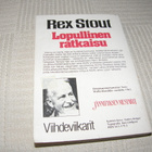 Rex Stout Lopullinen ratkaisu - pikkukuva 2