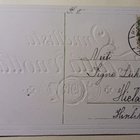 Uuden Vuoden kortti 1912, rahoja, koristepainatus p. 1911 - pikkukuva 2