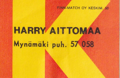 Mynämäki. Harry Aittomaa    ,   b420