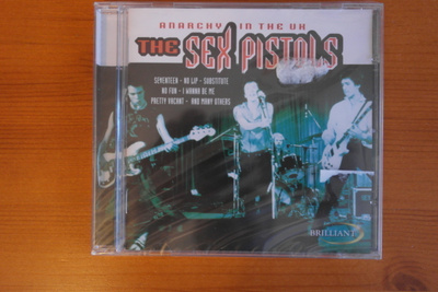 The Sex Pistols:Anarchy in the UK CD.Uusi!Avaamaton!