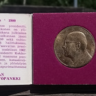 Säästöpankki kolikko Viholla 1967. Urho Kekkonen. Halkaisija - pikkukuva 2