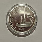 10 euro 2003 Mannerheim ja Pietari - pikkukuva 2