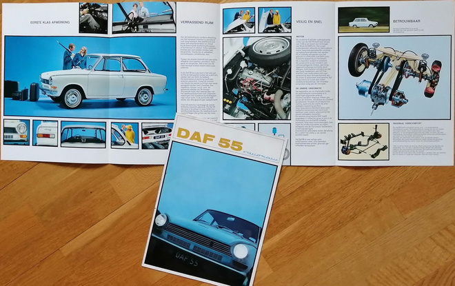 1967 DAF 55 esite - KUIN UUSI