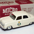 Ford Zephyr MK I Micro Models HYVIN HARVINAINEN - pikkukuva 1