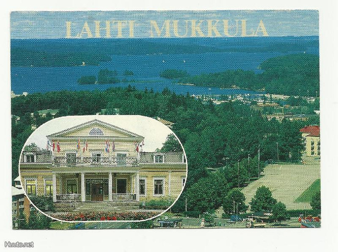 Lahti: Mukkulan maisemaa ja päärakennus
