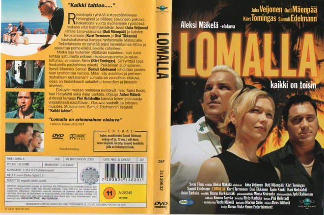 Lomalla	(3 937)	k	-FI-	DVD			juha veijonen	2000