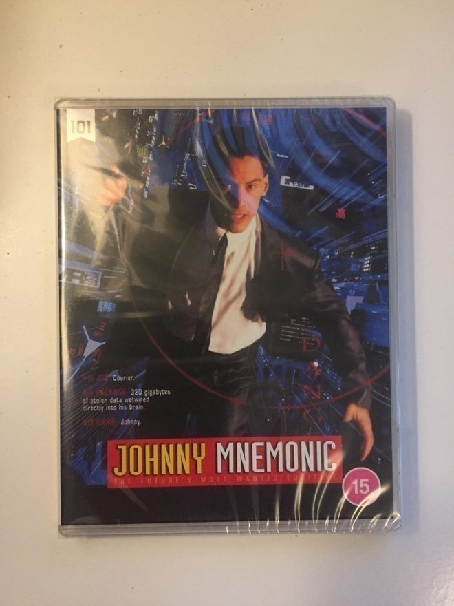 Johnny Mnemonic (Blu-ray) Keanu Reeves (1995) UUSI