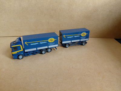 Scania	124  L 400	Täysperä	2004	sininen	ASG	1:87	Herpa
