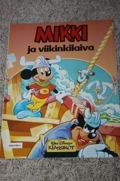 Walt Disneyn Klassikot # 11 / 1988 - Mikki ja viikinkilaiva