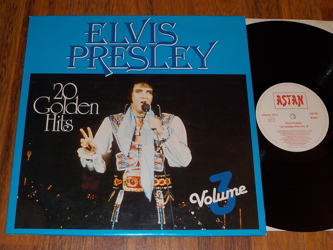ELVIS - 20 Golden Hits Volume 3 - LP 1984 rockabilly EX