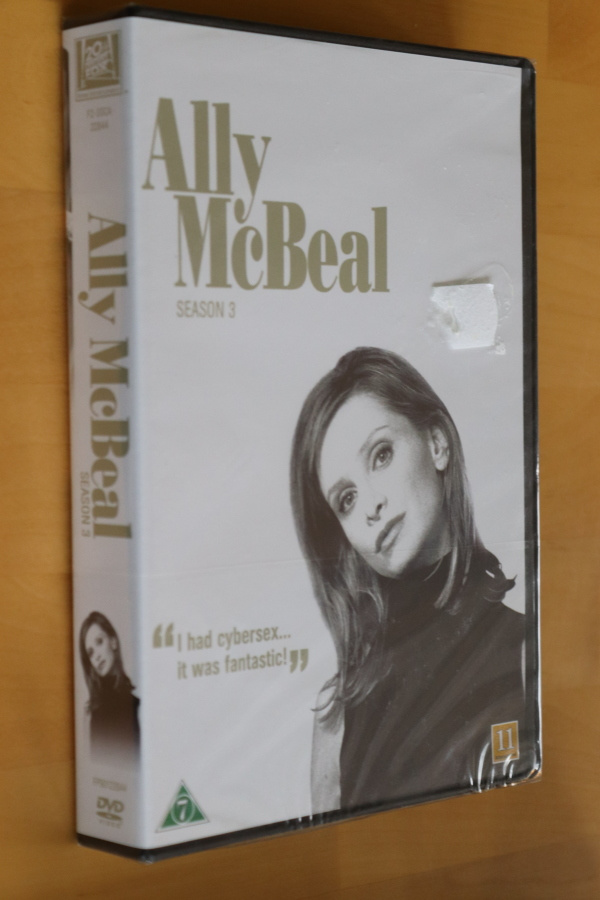 6DVD Ally McBeal Kausi 3 ( 1999 - 2000 uusi )