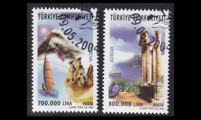 Turkki 3376-7 o Europa (2004)